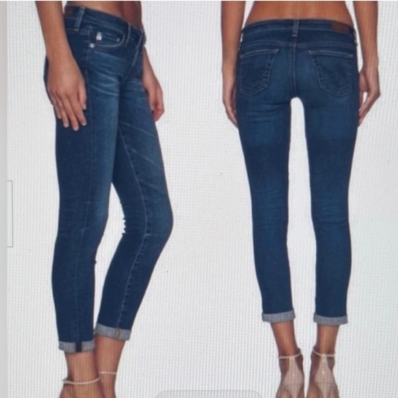 AG Adriano Goldschmied Jeans The Stilt Roll-Up size 26R - Picture 1 of 9